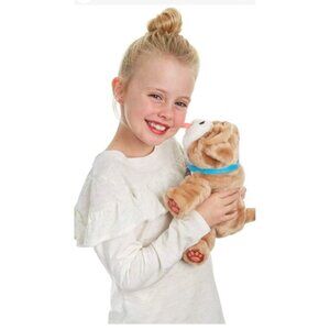 Little Live Pets Rollie My Kissing Puppy Bulldog Interactive Dog Plush Working